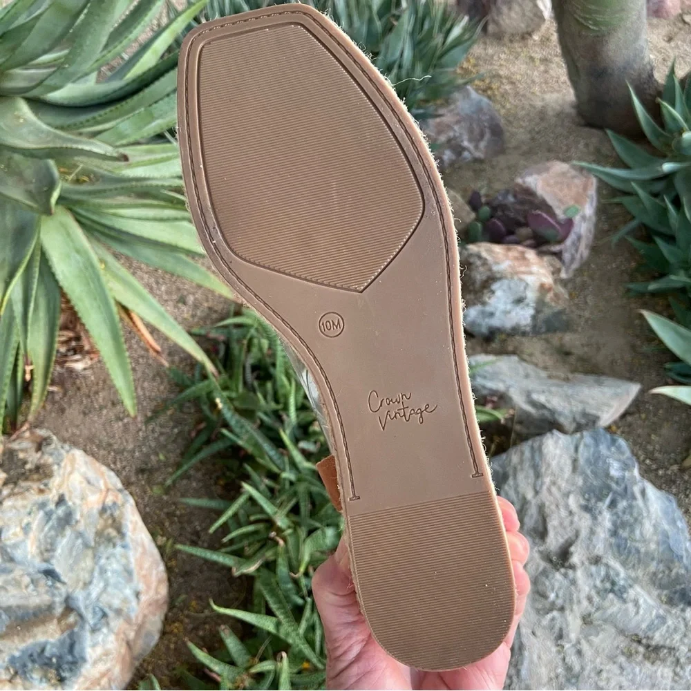 N/A suede espadrille